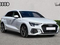 Used Audi A3 S-Line 147 HP (108 kW) 2023 White Sedan