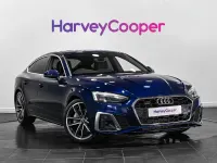 Used Audi A5 S-Line 2024 Blue Hatchback