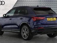 Used Audi Q3 Black Edition 147 HP (108 kW) 2025 Blue SUV