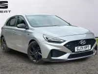 Used Hyundai i30 N Line 157 HP (115 kW) 2021 Silver Hatchback