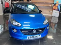 Używany Vauxhall Adam 70 KM (51 kW) 2016 Niebieski Hatchback