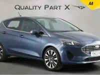 Used Ford Fiesta Titanium X 125 HP (91 kW) 2023 Blue Hatchback