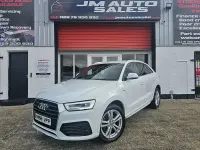Used Audi Q3 S-Line 150 HP (110 kW) 2016 White SUV