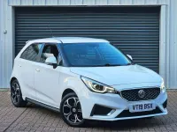 Used MG MG3 Exclusive 106 HP (77 kW) 2019 White Hatchback