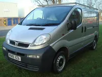 Used Vauxhall Vivaro 100 HP (73 kW) 2006 Silver MPV