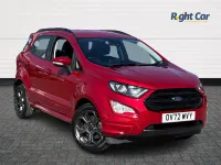 Used Ford Ecosport ST-Line 125 HP (91 kW) 2022 Red SUV