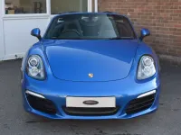Begagnad Porsche Boxster 265 HK (194 kW) 2015 Blå Cab