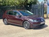 Used VW Golf VII SE 128 HP (94 kW) 2017 Black Hatchback