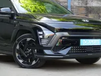 Usado Hyundai Kona N Line 160 kW (218 CV) 2025 Negro SUV
