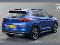 Used Hyundai Tucson Premium SE 136 HP (100 kW) 2019 Blue SUV