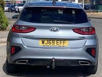 Used Kia Ceed GT-Line 138 HP (101 kW) 2019 Silver Hatchback