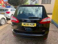 Used Ford Grand C-Max Zetec 125 HP (91 kW) 2018 Black MPV