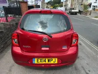 Used Nissan Micra Visia 80 HP (58 kW) 2014 Red Hatchback