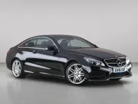 Used Mercedes E220 AMG line 177 HP (130 kW) 2016 Black Coupe