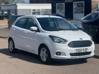 Used Ford Ka Plus Zetec 2017 White Hatchback