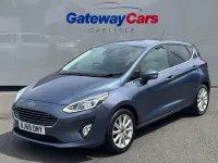 Used Ford Fiesta Titanium X 125 HP (91 kW) 2019 Blue Hatchback