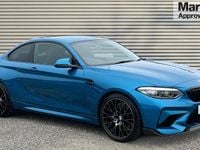 Begagnad BMW M2 Competition Edition 410 HK (301 kW) 2020 Blå Sportkupé