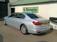 Used BMW 730L 2015 Silver Sedan
