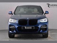 Used BMW X4 M Sport 190 HP (139 kW) 2019 Tanzanite blue SUV