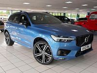 Used Volvo XC60 R-Design 250 HP (183 kW) 2021 Blue SUV
