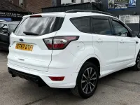 Used Ford Kuga ST-Line 120 HP (88 kW) 2018 White SUV