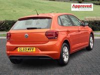 Used VW Polo SE 65 HP (47 kW) 2019 Orange Hatchback