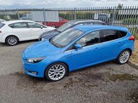 Used Ford Focus Titanium X 2016 Blue Hatchback