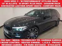 Used BMW 520 M Sport 190 HP (139 kW) 2019 Black Estate