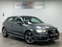 Used Audi A3 S-Line 2013 Grey Hatchback