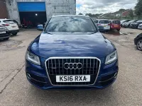 Used Audi Q5 S-line plus 190 HP (139 kW) 2016 Blue SUV