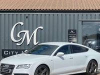 Used Audi A7 Sportback S-Line 204 HP (150 kW) 2014 White Hatchback