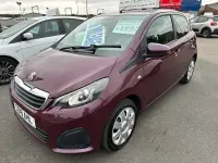 Used Peugeot 108 Active 68 HP (50 kW) 2018 Mauve/purple Hatchback