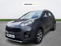 Used Kia Sportage GT-Line 177 HP (130 kW) 2017 Silver SUV