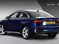 Used Audi A3 S-Line 147 HP (108 kW) 2023 Blue Sedan