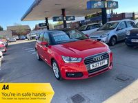 Begagnad Audi A1 Sport 2017 Röd Halvkombi