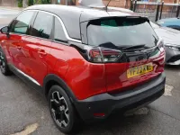 Used Vauxhall Crossland Ultimate 110 HP (80 kW) 2022 Red SUV