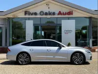 Used Audi A7 Black Edition 261 HP (191 kW) 2023 Silver Sedan