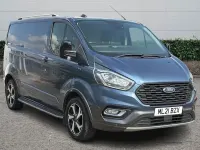 Used Ford Transit Custom Active 131 HP (96 kW) 2021 Blue Van