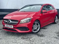 Used Mercedes A180 Executive 122 HP (89 kW) 2016 Red Hatchback