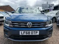 Used VW Tiguan Allspace SE 150 HP (110 kW) 2018 Blue SUV