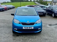 Used Skoda Citigo Colour Edition 60 HP (44 kW) 2018 Blue Hatchback