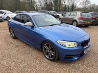 Used BMW M235 Sport Line 2014 Blue Coupe