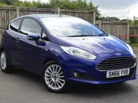 Used Ford Fiesta Zetec 82 HP (60 kW) 2016 Blue Hatchback