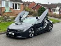 Used BMW i8 Comfort Edition 362 HP (266 kW) 2015 Grey Coupe