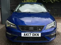 Used Seat Leon FR 125 HP (91 kW) 2017 Blue Hatchback