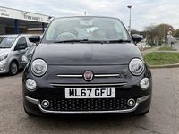 Used Fiat 500 Lounge 69 HP (50 kW) 2017 Black Hatchback