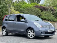 Used Nissan Note Tekna 110 HP (80 kW) 2008 Grey Hatchback