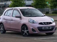 Used Nissan Micra Acenta 2014 Pink Hatchback