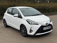 Used Toyota Yaris 2019 White Hatchback