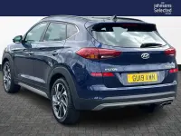 Used Hyundai Tucson Premium SE 136 HP (100 kW) 2019 Blue SUV